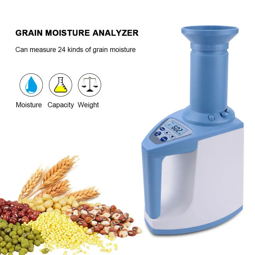 New LDS-1G High Precision Automatic Digital Grain Corn Rice Wheat Moisture Humidity Gauge Meter Tester Detector | Инструменты