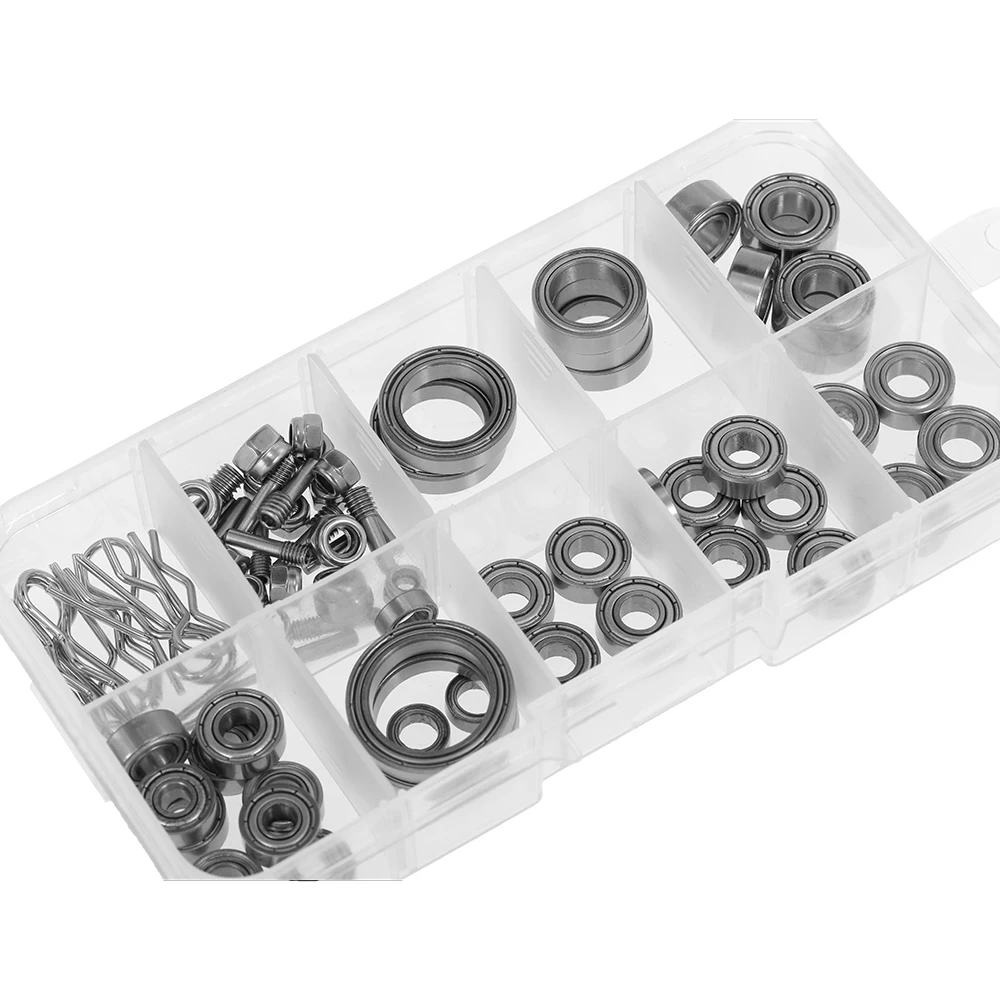 

Car Full Bearings Screws Repair Box for 1:10 Traxxas TRX4 RC Crawler Cars