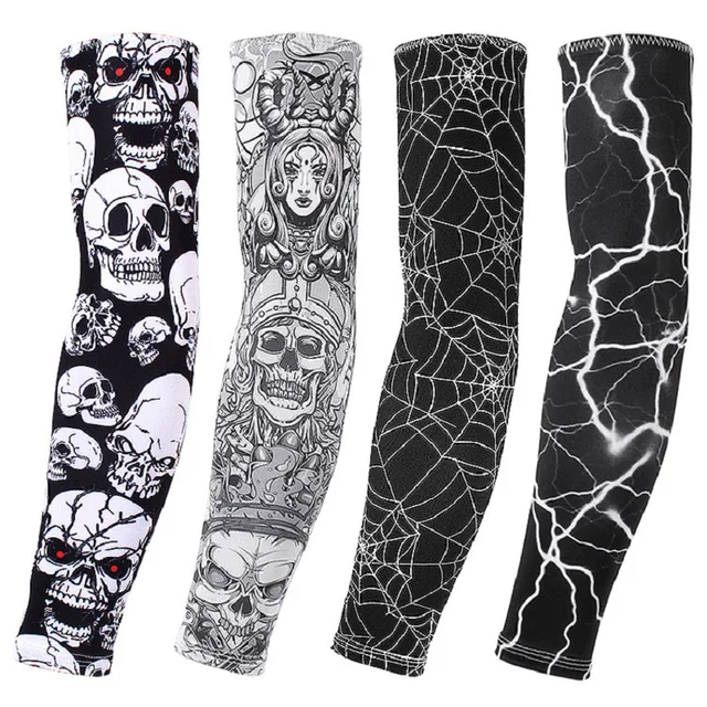 Breathable Quick Dry Fishing UV Protection Running Arm Sleeves Basketball Elbow Pad Fitness Armguards Sports Cycling Arm Warmers