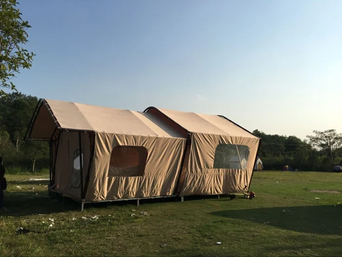 Кемпинг семейный караван колокольчик палатка 10-6 м хлопок холст колокольчик палатка glamping роскошная палатка