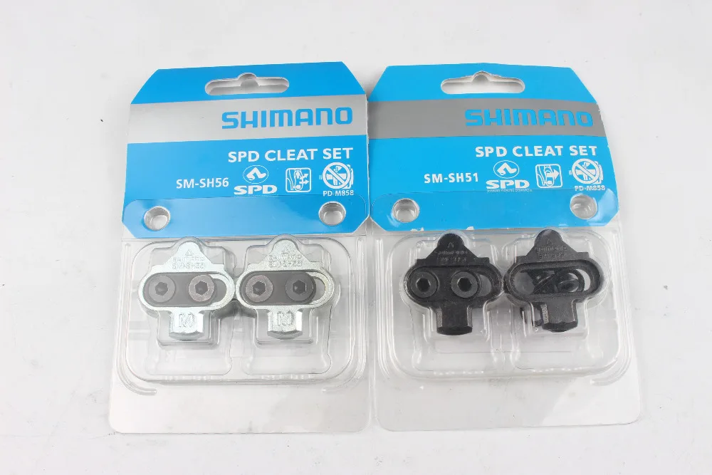 SPD SM-SH51 SM-SH56 бутсы пара одиночный релиз/мульти-релиз шипы для педалей w/скоба гайки