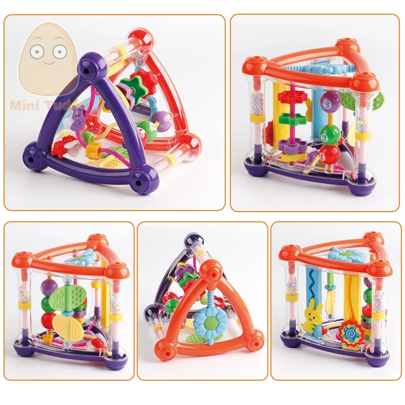 Skup Zabawki dla dziecka 0 12 miesięcy aktywność zagraj w kostkę niemowlę rozwój edukacyjne wiszące zabawki noworodek grzechotka noworodki chłopiec