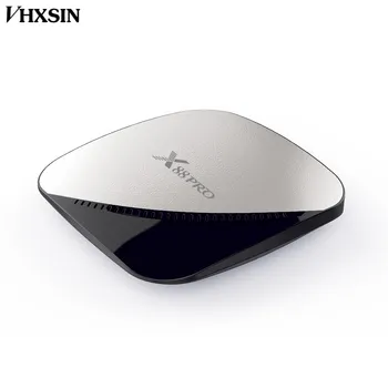 

VHXSIN X88 Pro TV Box Android 9.0 4GB RAM 64GB ROM RK3318 USB3.0 H.265 4K