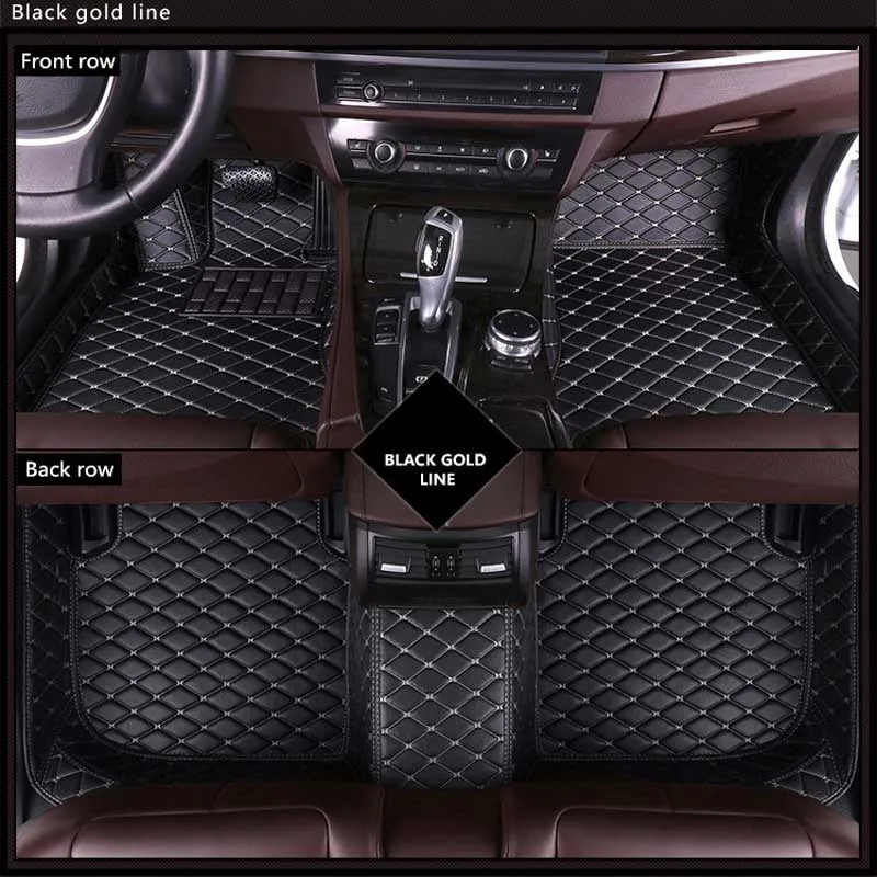 Автомобильные коврики для Land Rover Discovery 4(5 мест) 2010- пользовательские авто коврик для ног автомобильный коврик водонепроницаемый коврик