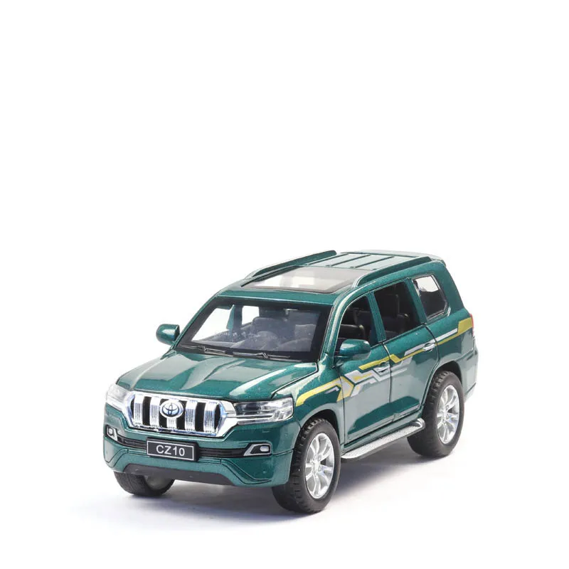1/32 сплав 2019 Prado внедорожные автомобили игрушка 6 открывающихся дверей литой откат
