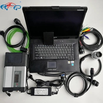 

MB Star C5 SD C5 with V03/2020 Software DTS HHT OBD Code Reader Used Laptop CF-52 CF52 and 360GB SSD for Auto diagnosis Tool