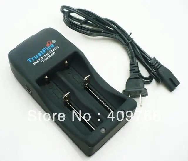 

5pcs/lot Multi-function TrustFire TR-006 Charger For Li-ion 4.2 V-3.0V 26650 25500 26700 18650 16340 10440 Battery Free Shipping