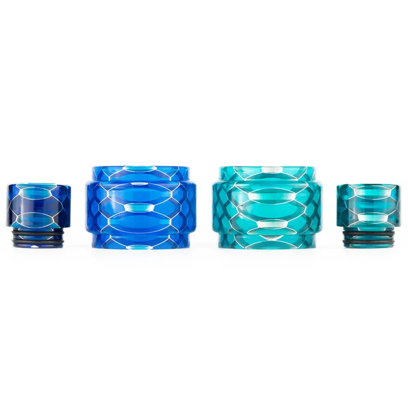 

Colorful Snake Pattern Resin bubble tube & 810 Drip Tip Kit For Falcon King Tank Atomizer