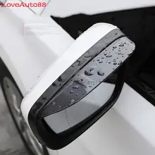Зеркало заднего вида Щит дождь брови Погода полосы авто зеркало дождь щит тенты Обложка протектор для Fiat 500x интимные аксессуары