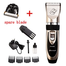 Электрические триммеры для домашних собак, профессиональные машинки для стрижки волос, инструмент для ухода, аккумуляторные бритвы для кошек, машинка для стрижки собак, EU