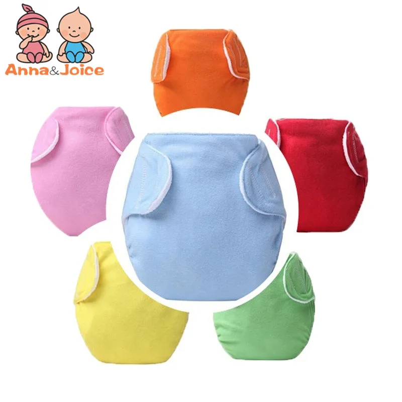 

5pcs Baby Diapers/Children Cloth Diaper/Reusable Nappies/Adjustable Diaper Cover/Washable B1trx0017
