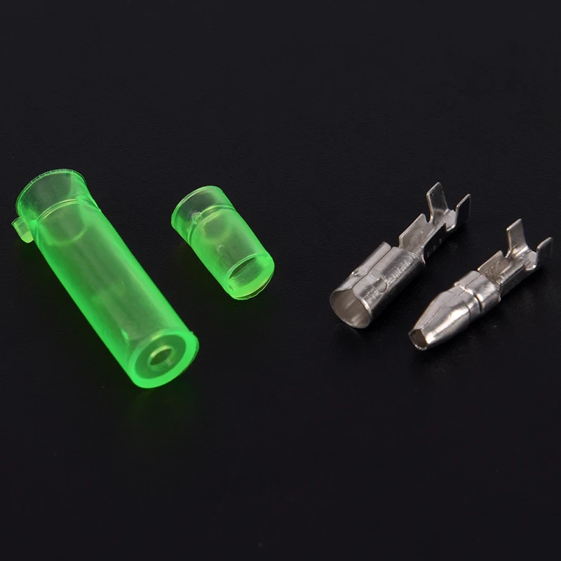

10Sets Bullet Terminal Car Electrical Wire Connector Male & Female Waterproof Jacket With Insulation Sheath Diameter 4.0mm