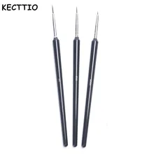 Лицо плесень украшения торта набор кистей 3 шт./компл. Еда Краски глазури кекс Sugarcraft Инструменты, десерт Кондитерские украшения выпечки инструменты