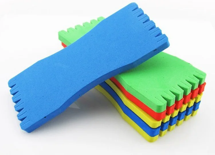 

10pcs/lot fishing line board Winding Board Fishing Lure Trace Wire Leader Promotion foam plate hook EVA fishing tackle