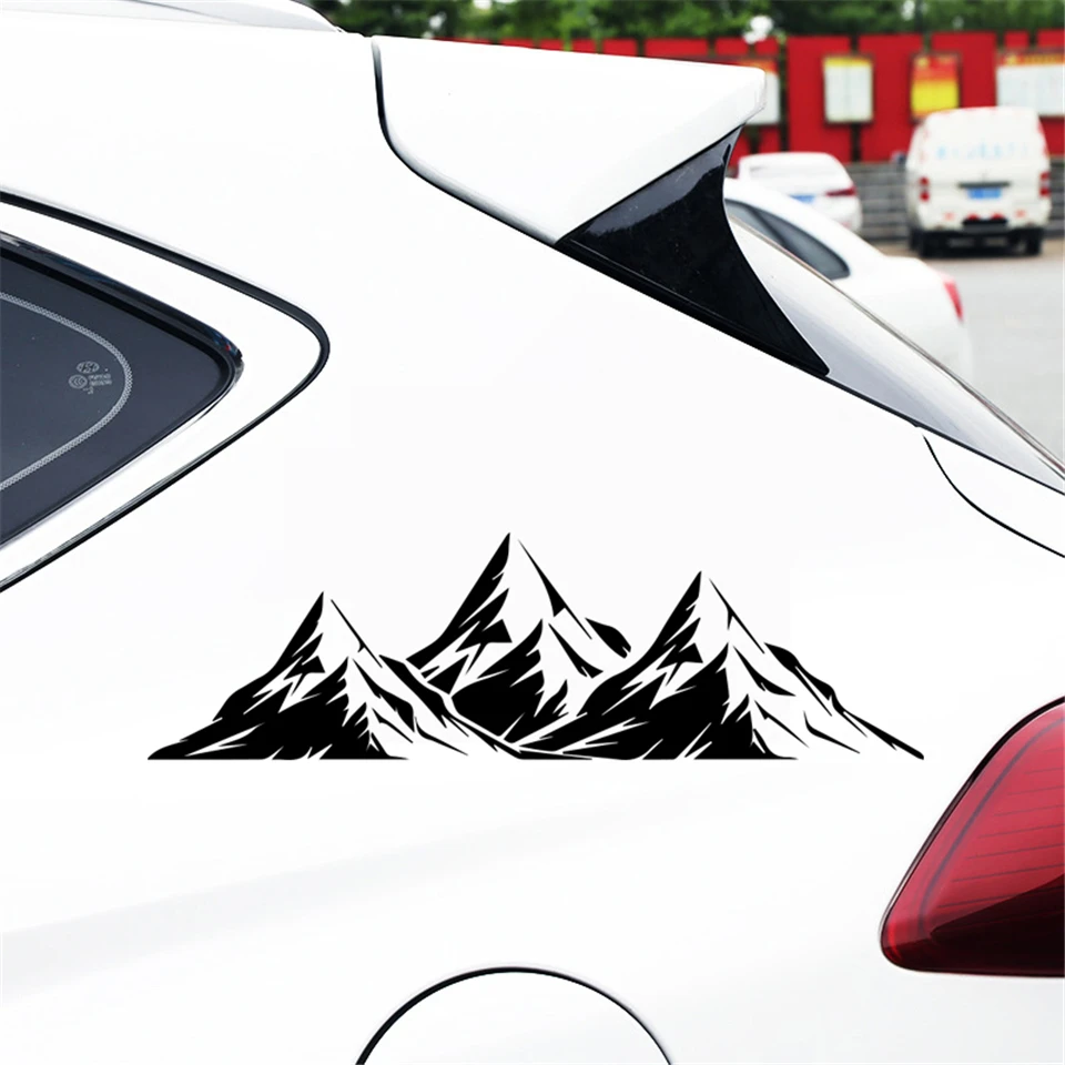 Car Sticker Reflective Mountains Room Vinyl Car Styling Stickers Decals Decor Car-styling Car Stickers And Decals 17.4cm5.1cm  (3)