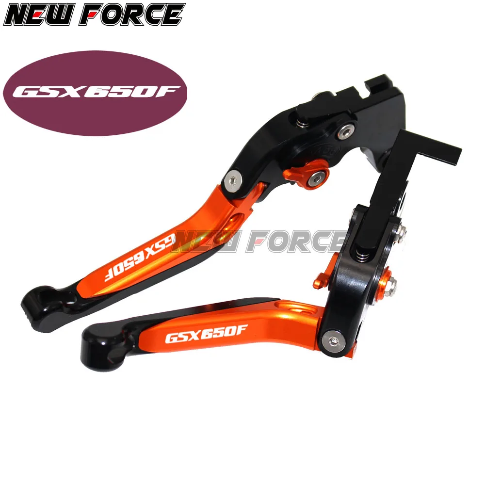 Для Sukuki GSX650F GSX 650F GSX650 F 2008- 2012 2013 красный+ черный ЧПУ Аксессуары для мотоциклов регулируемый тормозной рычаг сцепления