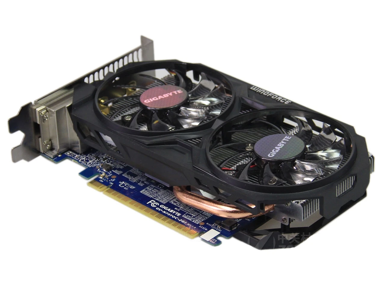 Оригинальная графическая карта GIGABYTE GV N75TOC 2GI GTX750 GPU 128Bit GDDR5 GTX 750 Ti 2 Гб видеокарта
