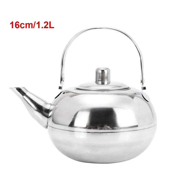 

Stainless Steel Stove-top Teapot Tea Coffee Pot Kitchen Water Boiling Kettle Use