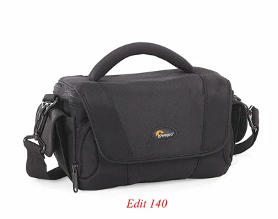 Чехол-кобура для цифровой зеркальной камеры Lowepro Edit 110 Edit 140, треугольная Наплечная Сумка от дождя, портативный поясной чехол-кобура для Canon Nikon - Цвет: Edit 140