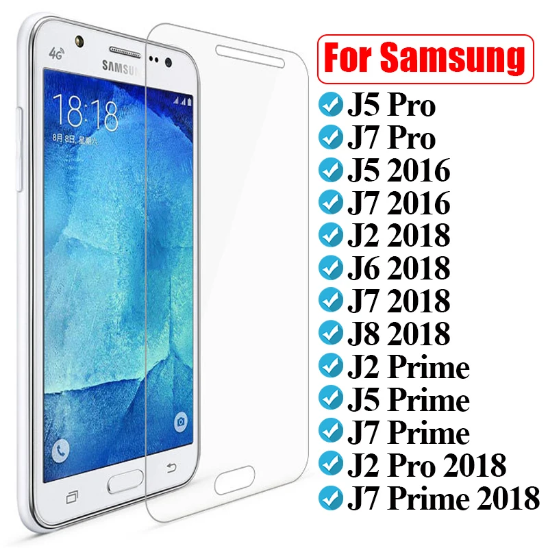 Защитное стекло для samsung galaxy j2 prime j5 2016 j7 pro j6 j8 2018 5j 2j j2prime j5prime j 2 5 7 galax защитная