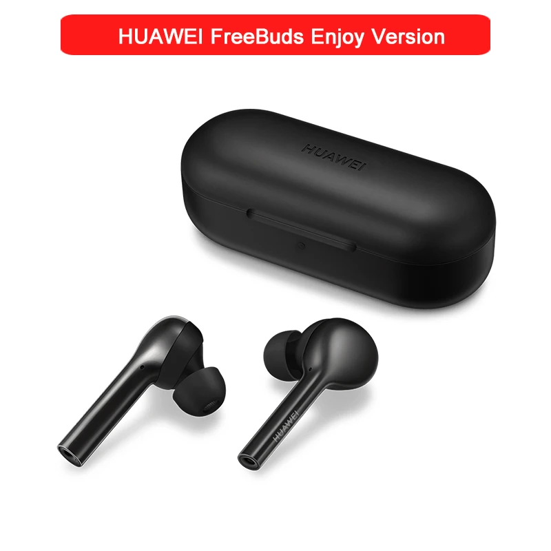 

Original HUAWEI FreeBuds lite Wireless Earphone In-ear Double click control With Charging Box IP54 HUAWEI freebuds enjoy