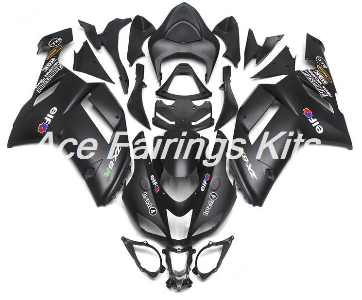

New Abs Fairings Kit Fit for kawasaki Ninja ZX6R 636 2007 2008 07 08 6R ZX-6R motorcycle Bodywork set custom black matte