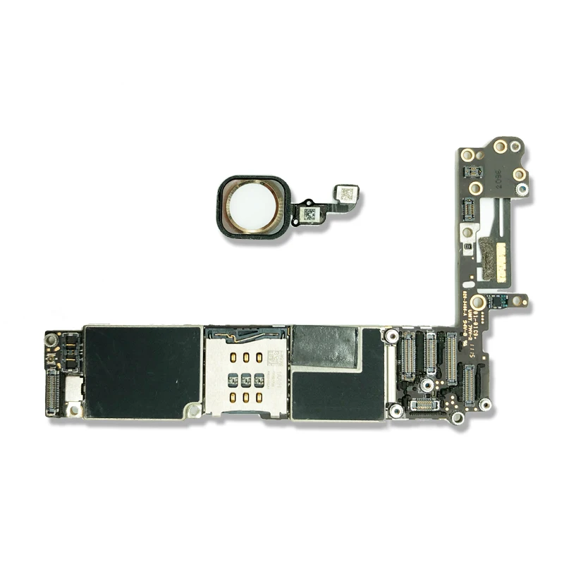 Оригинальная материнская плата для iPhone 6 16 ГБ 64 128 со сканером отпечатков пальцев