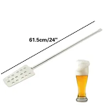 304 нержавеющая сталь Mash Tun смесительная мешалка весло с 15 отверстиями для домашнего пивоварения зеркальная полировка стильный Ssed в винном перемешивании