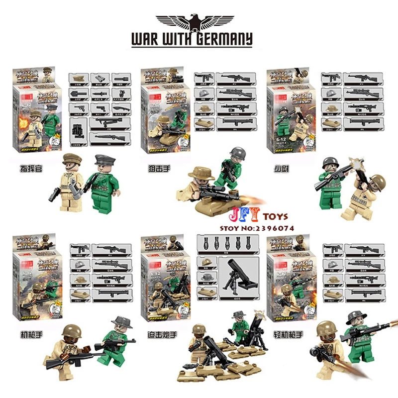 

WW2 Soviet Russian National Army The Battle Moscow Anti Military building Blocks Kid Gift Gift bricks toys for children juguetes