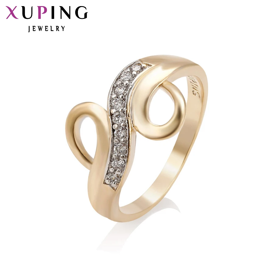 Xuping модное кольцо новое поступление подарок золотые кольца обручальные кольца для женщин ювелирные изделия подарок 13251