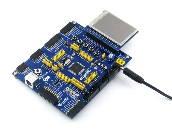 Макетная плата AVR ATmega128A-AU 8 бит RISC AVR ATmega128 макетная плата+ 11 аксессуар Наборы = OpenM128 посылка B