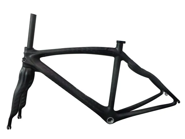 Best price at $346 Cheap Carbon Road Bicycle/Bike Frame+Fork+Clamp 48/50/52/56cm