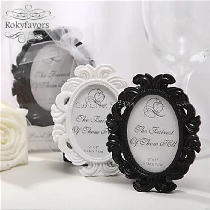 Free Shipping 100pcs Elegant Baroque Mini Frame Victorian Style Free Shipping 100pcs Elegant Baroque Mini Frame Victorian Style Place Card Holder Wedding Favors Party Bridal Shower In Diy Decorations From