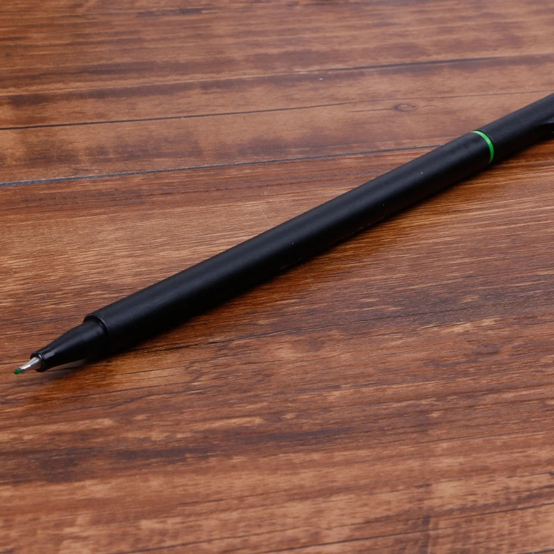 ZHUTING высокое качество Пластик Fineliner 12/24 Цвета Pen Set 0,4 мм концом линии письма рисования маркером