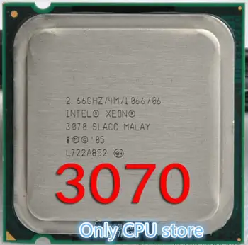 

free shipping 3070(4M Cache,2.66 GHZ),Dual-core LGA775 xeon 3070 Desktop cpu, xeon 3070 CPU