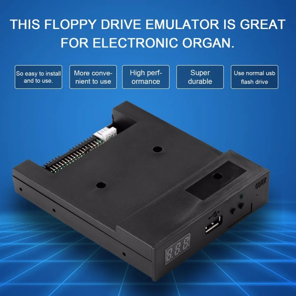 SFR1M44-U100K 5V 3,5 1,44 МБ дисковод для USB Эмулятор моделирования простой разъем для музыкальная клавиатура
