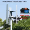 New Vertical Wind Turbine Generator 600w 12v 24v 48v 3 Phase With 3 blades Designed for Home or Streetlight Projects ► Photo 1/3