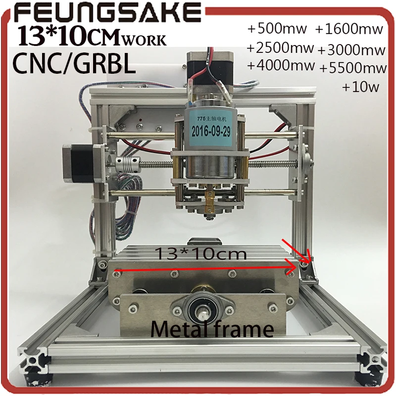 

CNC engraving machine Wood Carving 1310 T8 screw,PCB cnc wood router Pvc Mill Engraver,laser machine CNC engraver GRBL control