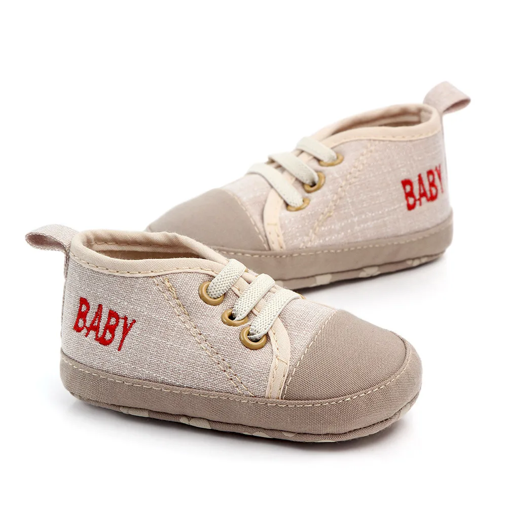 Новое поступление, Детская парусиновая обувь, детские спортивные кроссовки, обувь для первых шагов, детские мокасины, нескользящая Мягкая подошва, «Baby», повседневная обувь