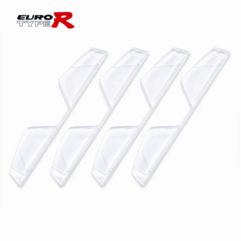 

EUROTYPER Car Door Dent Guard Protector Strips Adhesive Rubber Door Edge Guard Car Styling Moulding