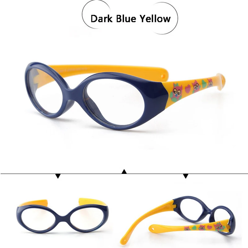 Модные брендовые Детские очки Рамка с вытяжным шнуром TR90 гибкий Безопасный очки для близорукости рецептурные оптические оправы Eyeglasses852