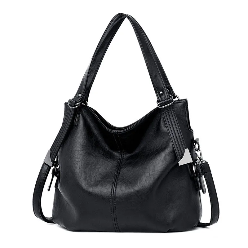  2019 New Fashion Women Leather Handbags Female Genuine Leather Shoulder Crossbody Bag Ladies Large  - 32985864994