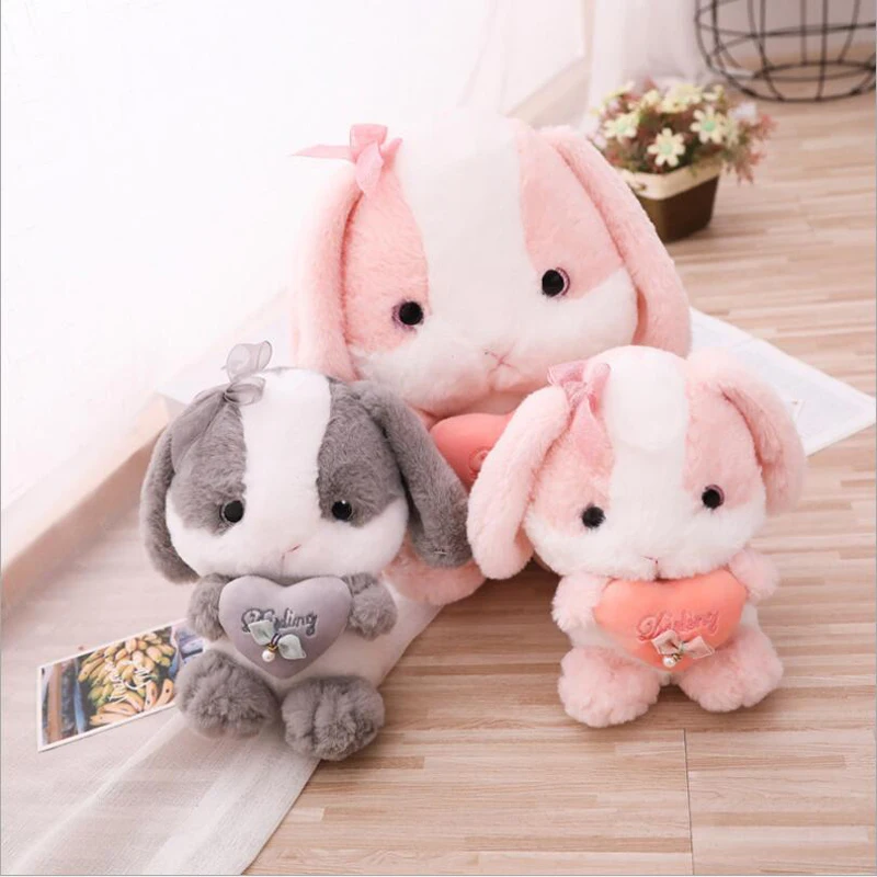 

Lovely Hug Heart Rabbit Plush Toys Stuffed Animal Rabbit Doll Plush Pillow Girls Birthday Gift Valentine's Day Gift