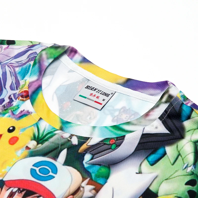 New fashion summer short men t shirt brand clothing pokemon printing comfortable male t-shirt tshirt men clothing New fashion summer short men t shirt brand clothing pokemon printing comfortable male t-shirt tshirt men clothing