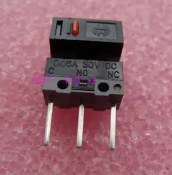 20 шт./лот оригинальный HUANO Длинные Pin (7.8 мм) мышь микропереключатель серебряные контакты кнопку мыши длительный срок службы