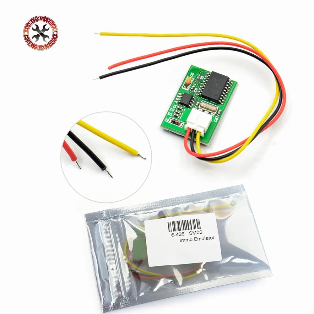 

For Re-nault Immo Emulator For Re-nualt ECU Decoder for Re-nualt Reset with wires connected IMMO Emulator Free Shipping