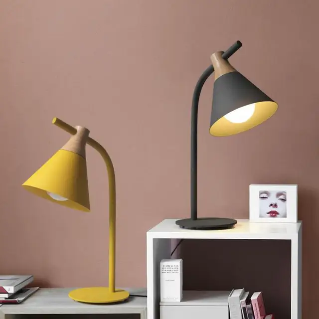 Denmark Colourful Led Kids Desk Table Lamp Abajur Study S Denmark Colourful Led Kids Desk Table Lamp Abajur Study S Bedroom Art Deco Nordic