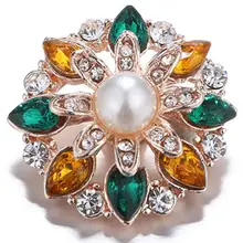 Jayna Lee 20 мм Красочные оснастки Шарм подходят имбирь Сменные застежки ювелирные изделия для женщин мужчин подарки GJS8084