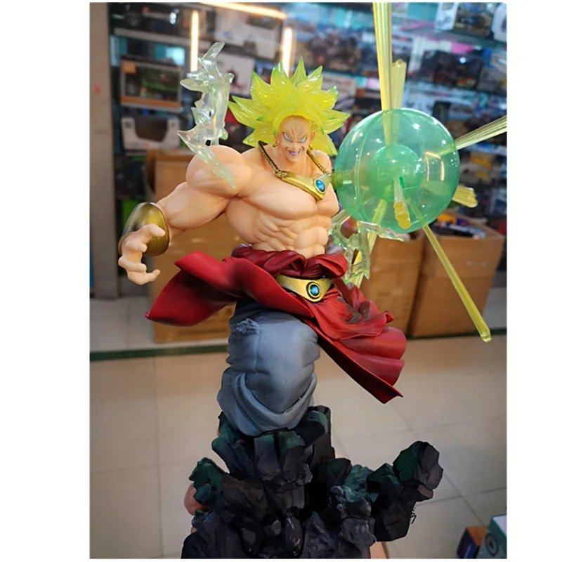 23 см Dragon Ball Супер Saiyan Бролли коллекция моделей PVC фигурку ПВХ Статуя ожесточенные Битва Ver игрушка подарок украшения H418