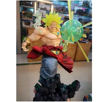 

23CM Dragon Ball Super Saiyan Brolly PVC Model Collection Action Figure PVC Statue Fierce Battle Ver Toy Decoration Gift H418